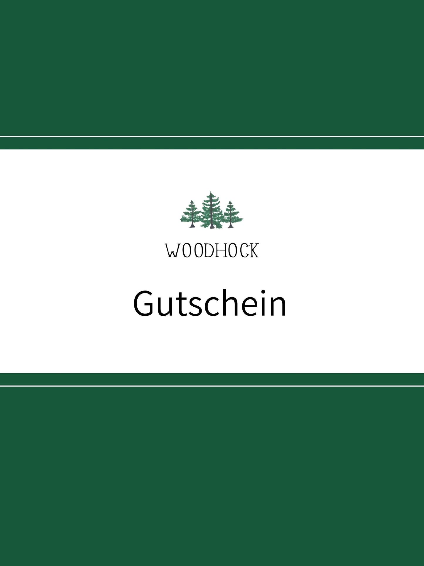 WoodHock Geschenkgutschein